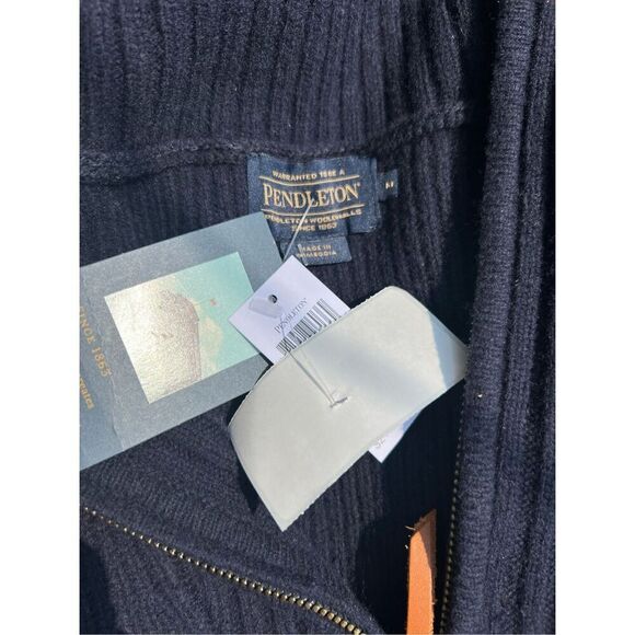 NWT Pendleton Drk Navy Blue Sweater - Picture 4 of 5